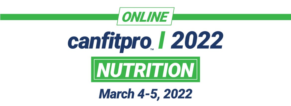 canfitpro 2022 Online: Nutrition